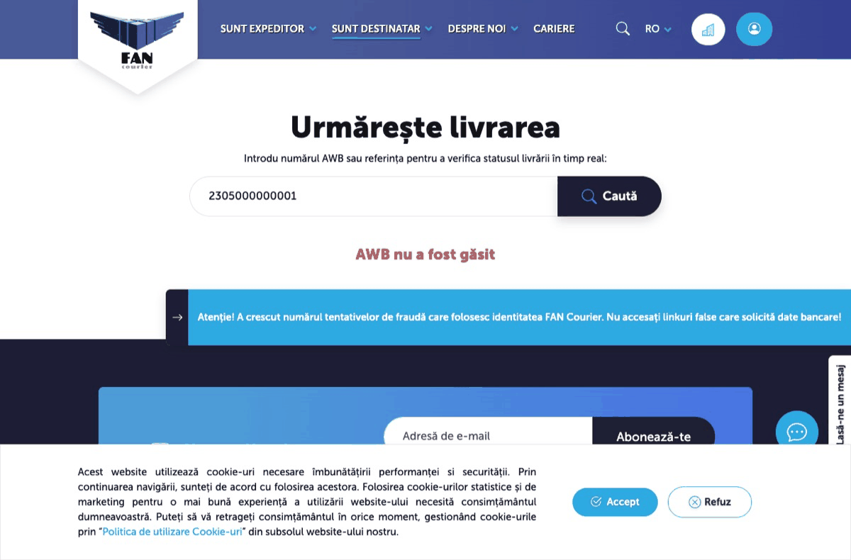 Citește statusul și istoricul