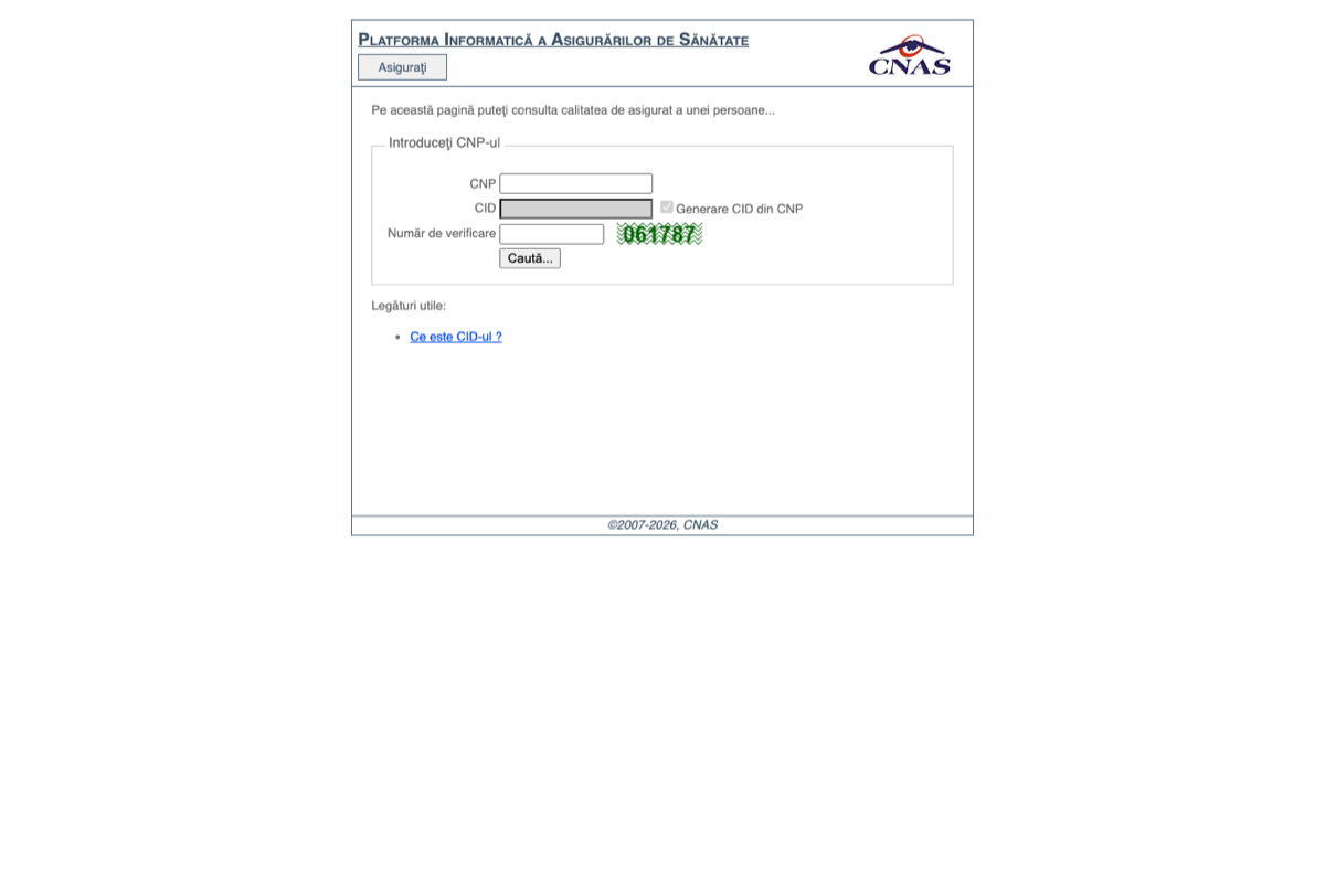 Accesează platforma SIUI