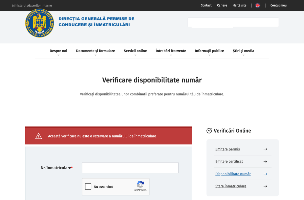 Accesează platforma DGPCI