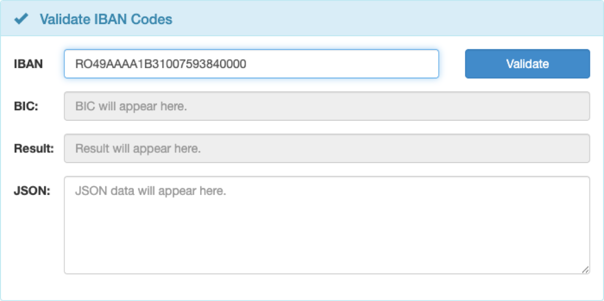 Lipește IBAN-ul (cu sau fără spații)