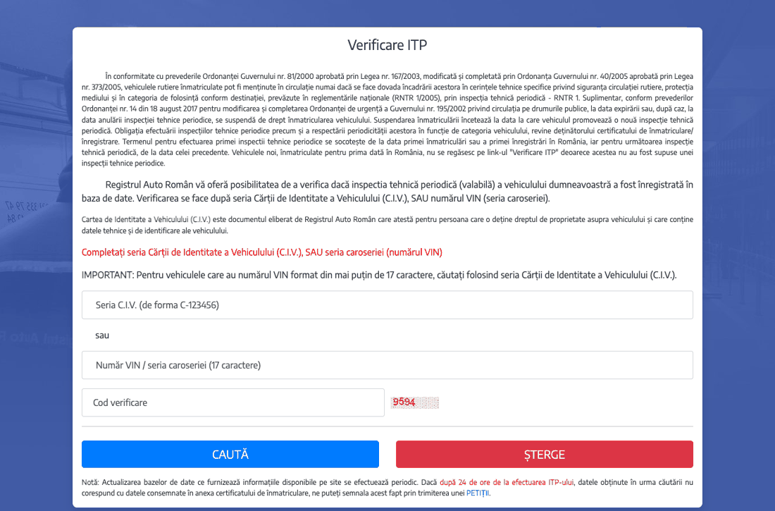 Accesează platforma RAR