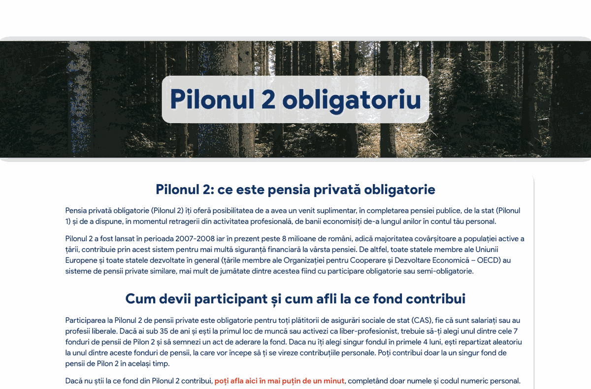 Citește cum funcționează Pilonul 2